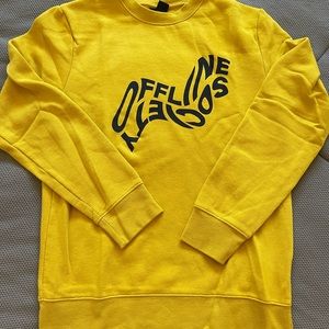 H&M Mens “Offline Society” Sweater